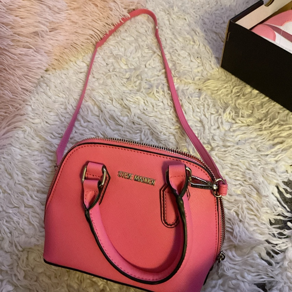 Steve Madden Vibrant Pink Mini Bag